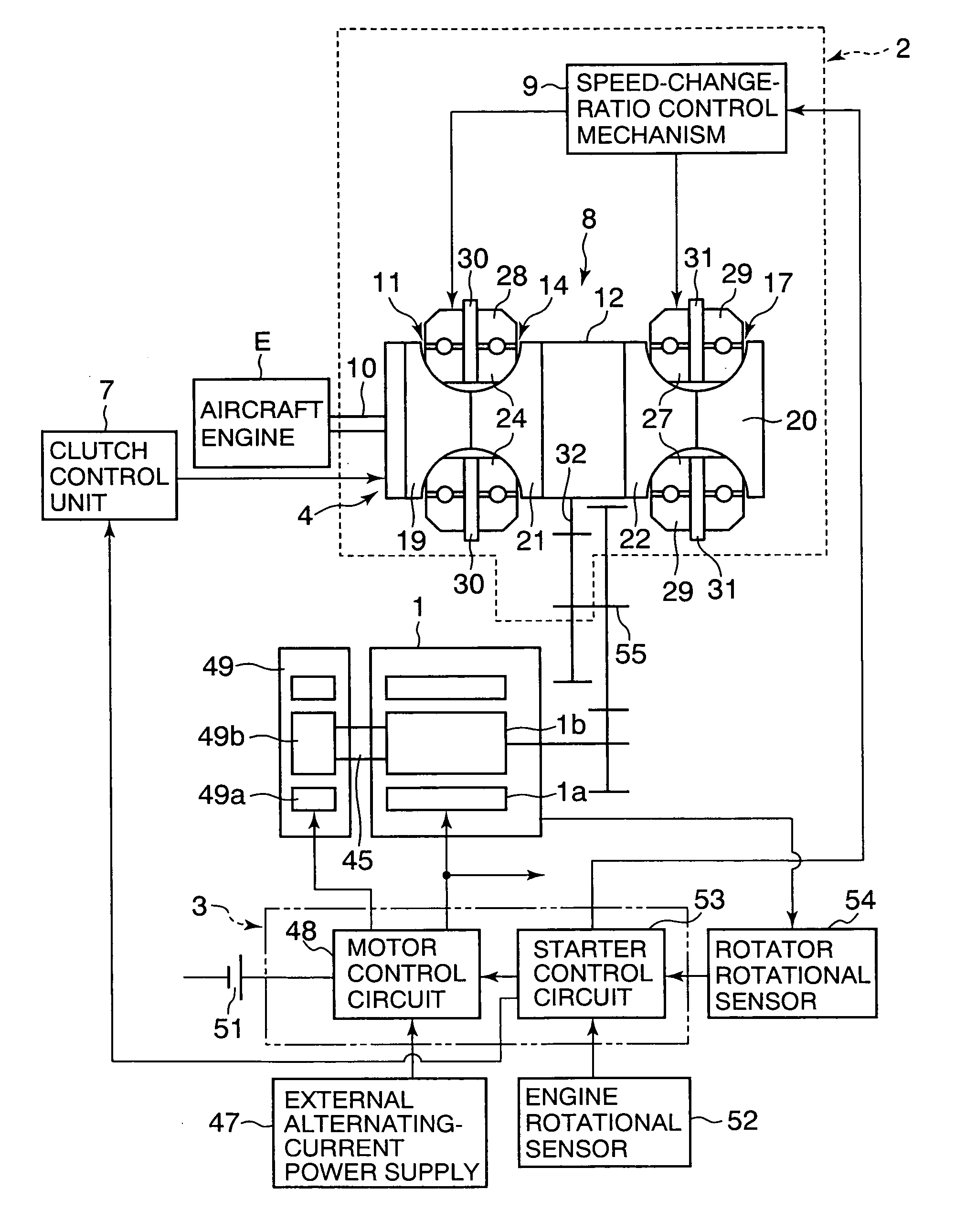 Starting and generating apparatus for engine