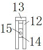 Height-adjustable environmental protection knowledge explaining board