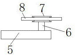 Height-adjustable environmental protection knowledge explaining board