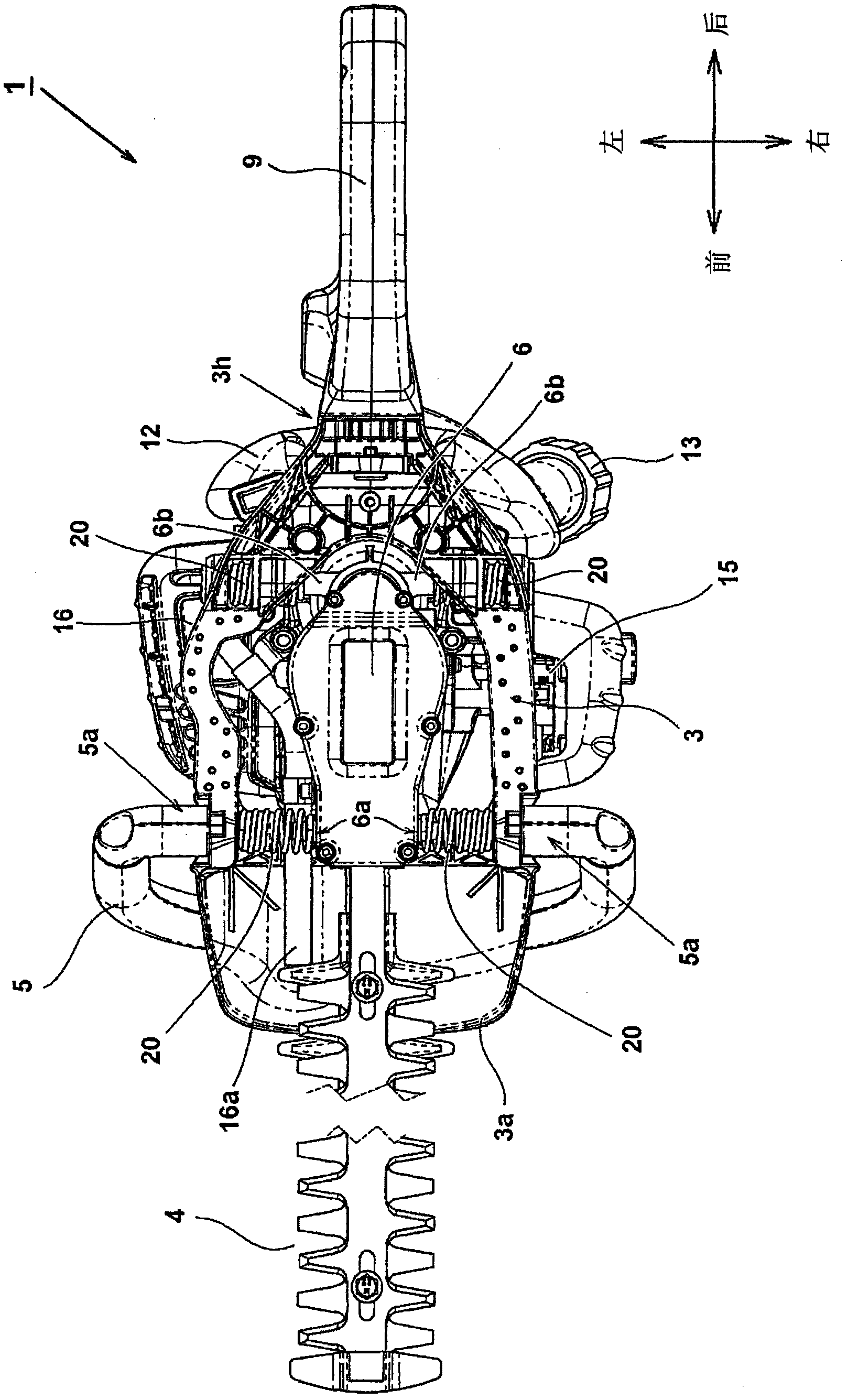 Portable working machine