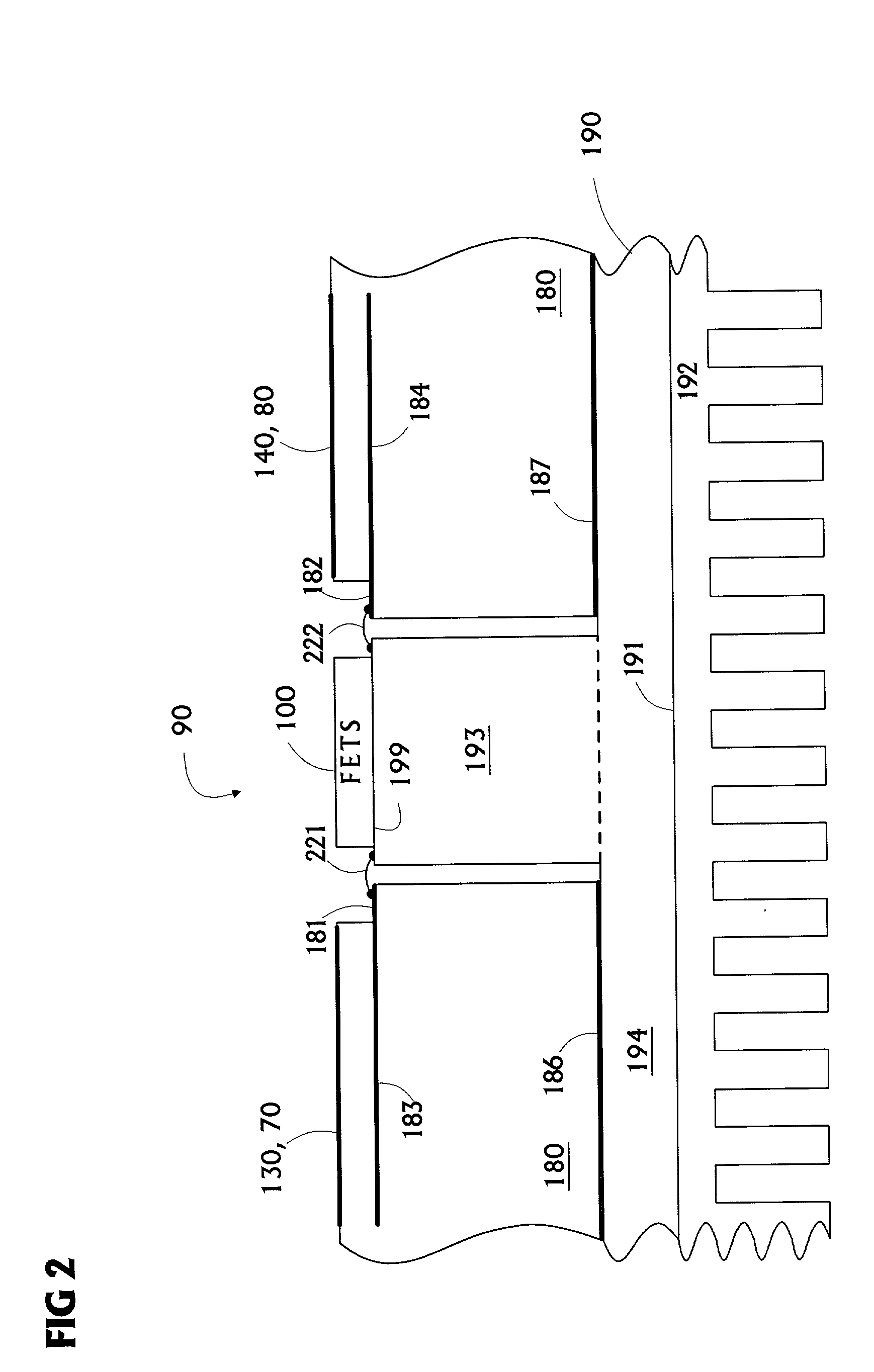 Multi-stage, high frequency, high power signal amplifier