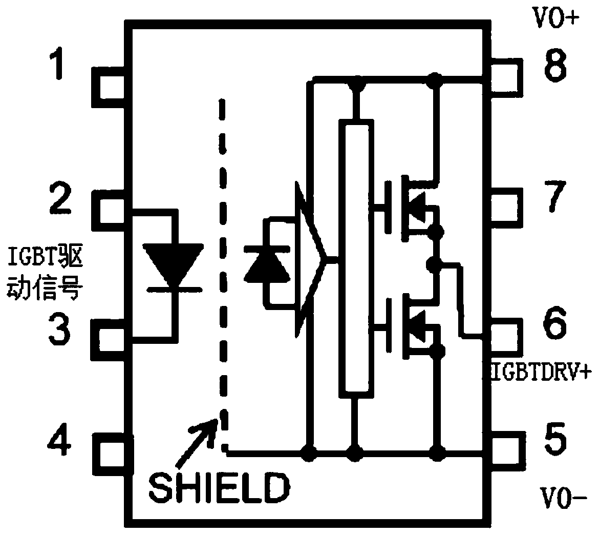 IGBT driving circuit module