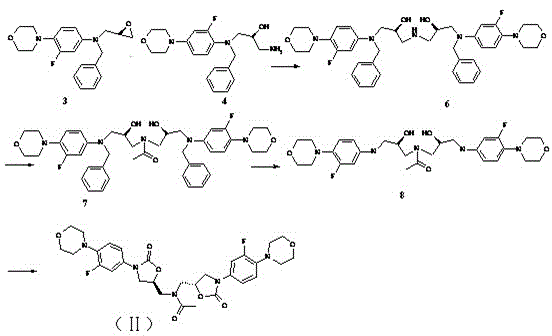 Preparation method of linezolid derivative