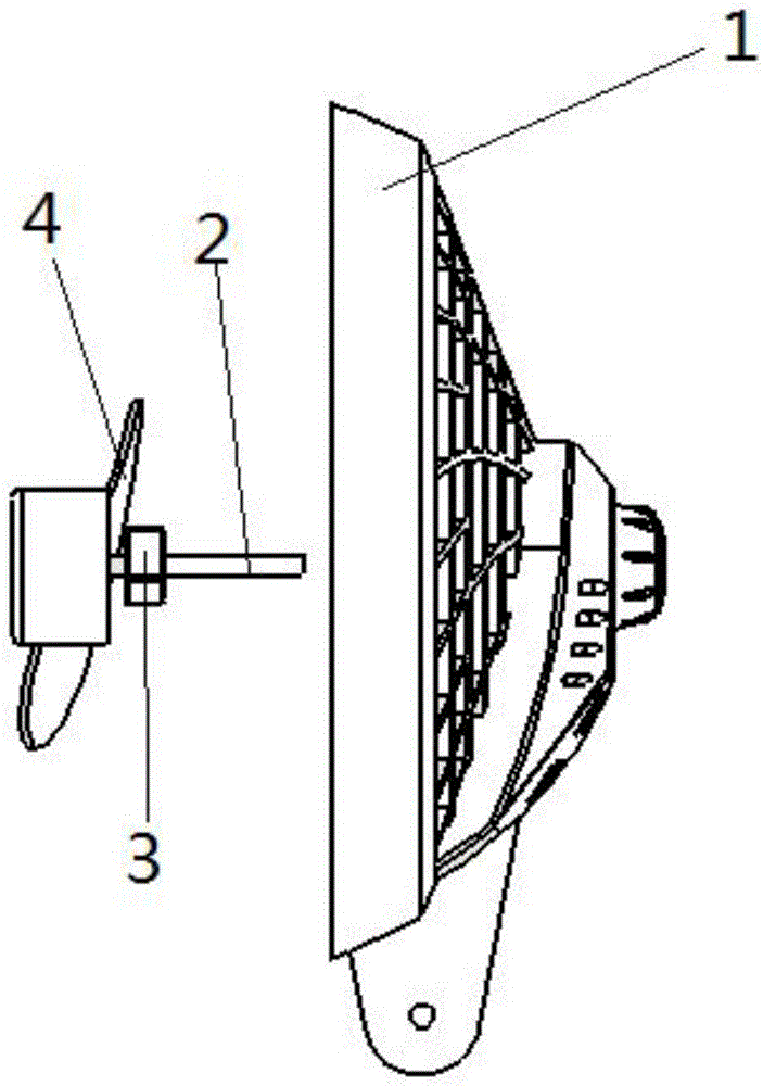 Air purifying fan