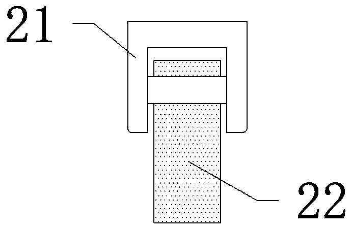 Cold compressing device for hepatic pathological treatment in hospital