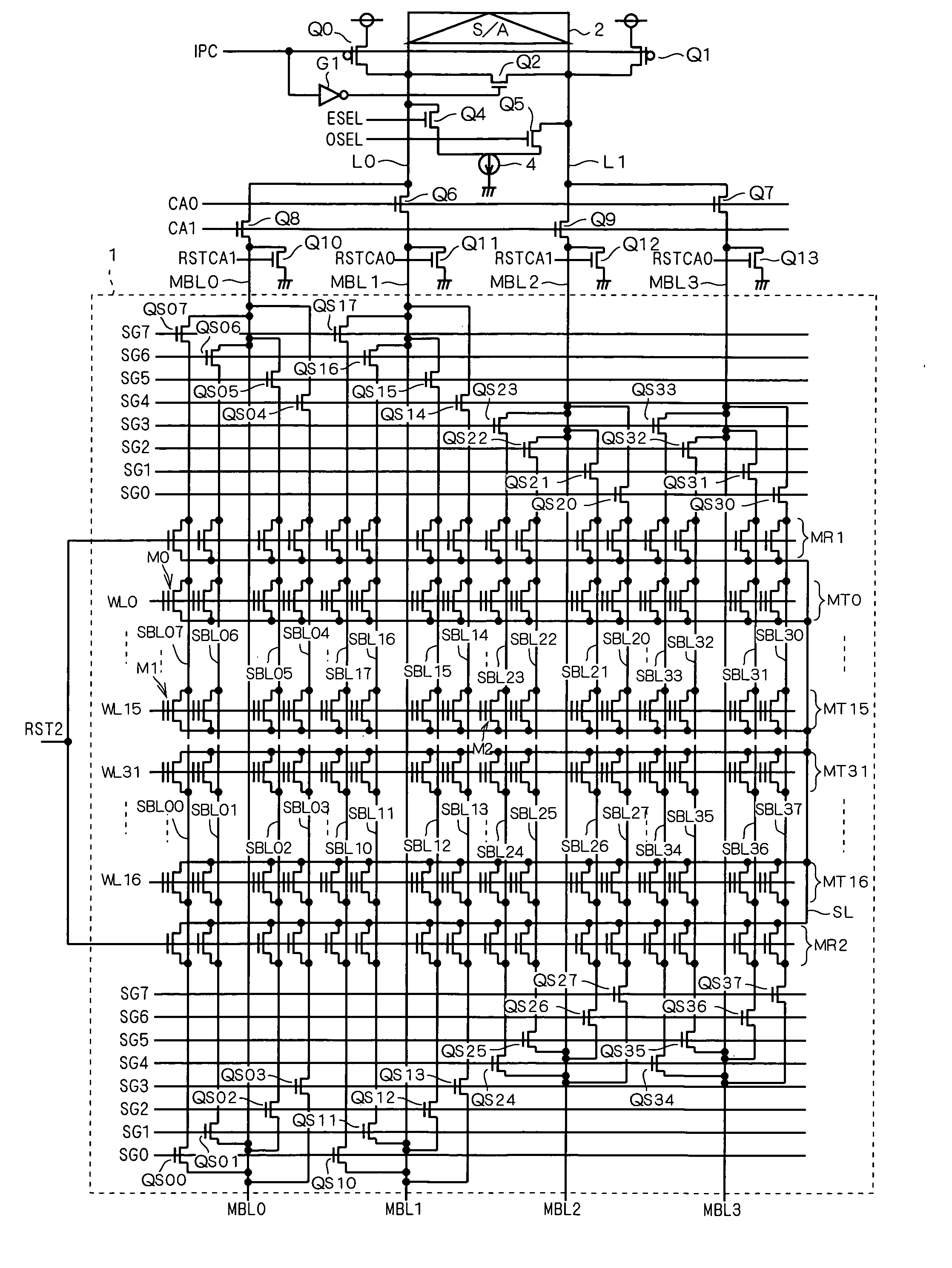 Nonvolatile semiconductor memory device that achieves speedup in read operation