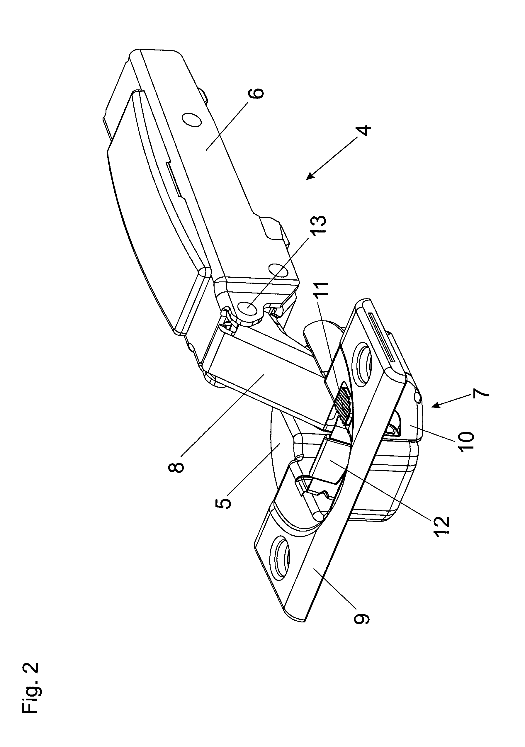 Damping device for movable furniture parts