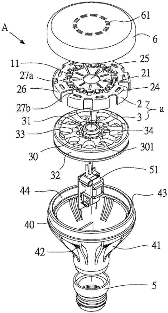 LED illuminating device and manufacturing method thereof