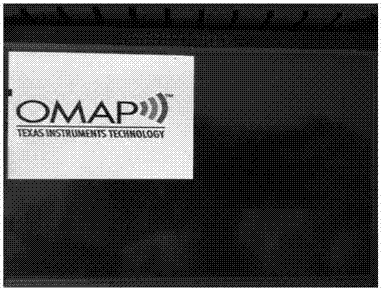 Stacking method and system of video image with adjustable transparence based on OMAP chip