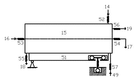 Device and method for grading lignite by granularity and drying lignite