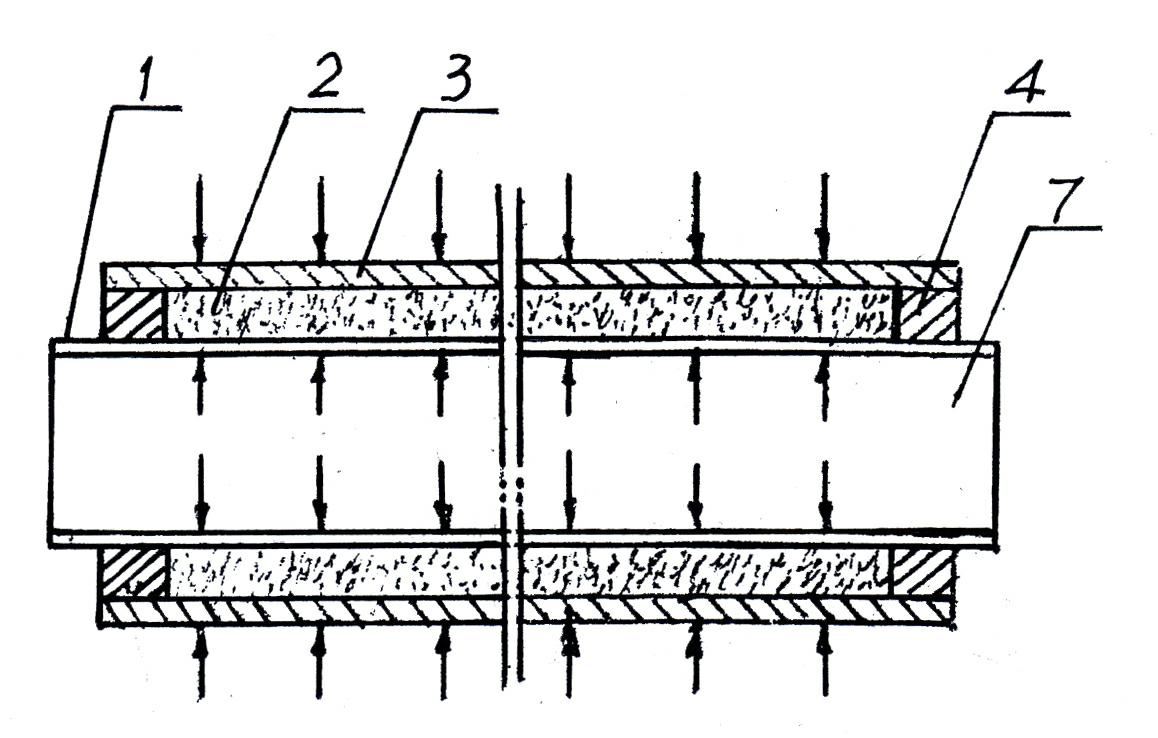 Forming method of high-precision thin-wall ceramic tube