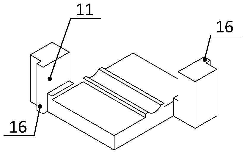 High-frequency direct-acting force motor based on mixed air gap