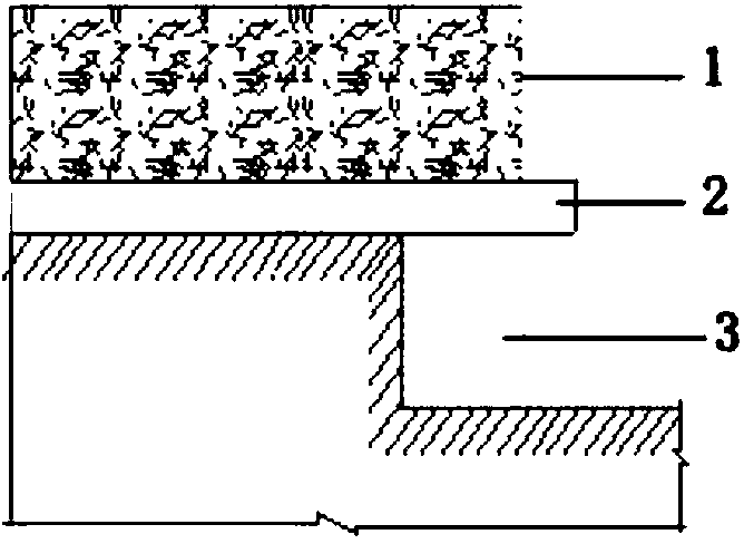 Construction method for architecture site move-out protection