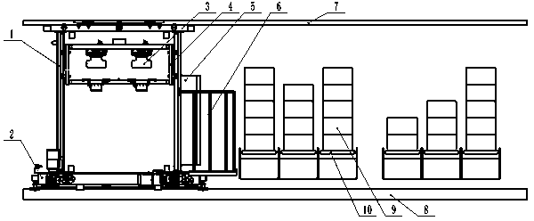 Small-amount cigarette intensive selecting method and shuttling selecting vehicle