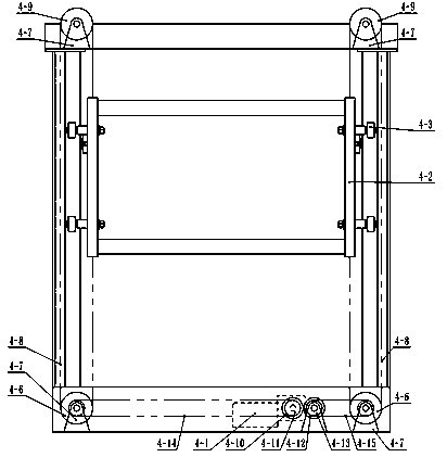 Small-amount cigarette intensive selecting method and shuttling selecting vehicle