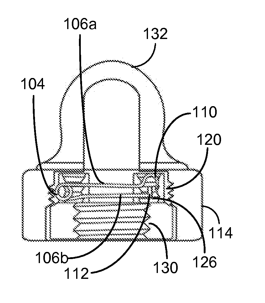 Torsion cotter pin and method of use