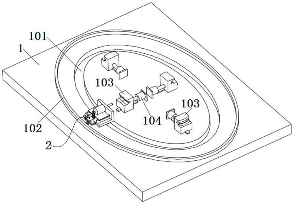 Badminton racket drilling device