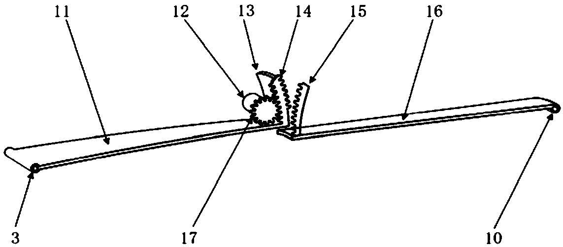 Method for designing hypersonic internal parallel three-channel air inlet channel adjusting mechanism