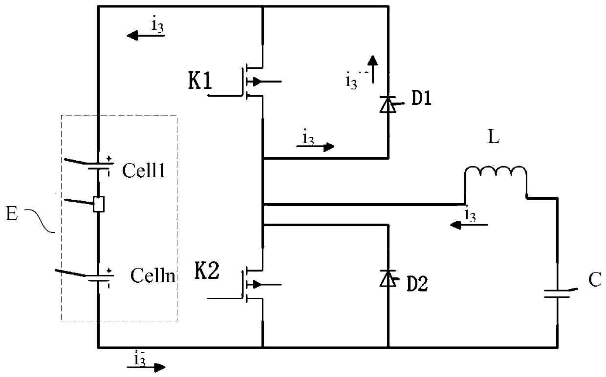 Heating circuit of battery pack, power supply system and electric vehicle