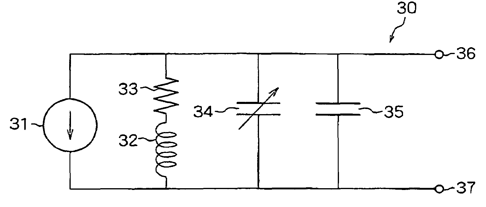 Frequency characteristics-variable amplifying circuit and semiconductor integrated circuit device