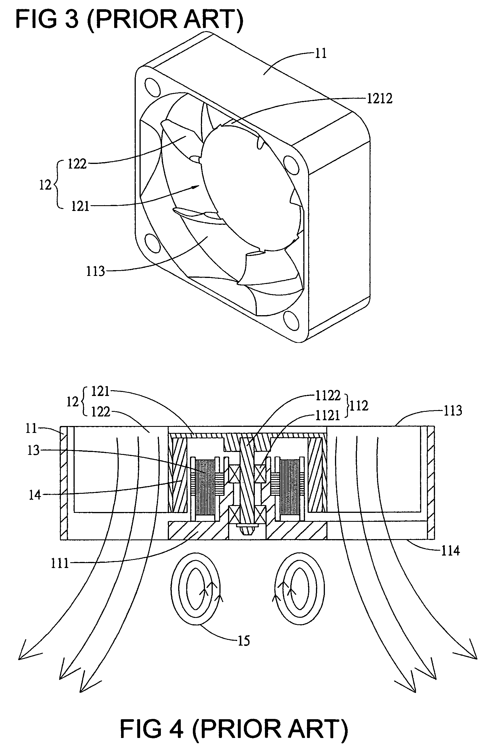 Fan with central intake