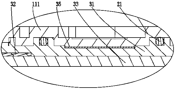 Heatable mopping combination for intelligent cleaning robots