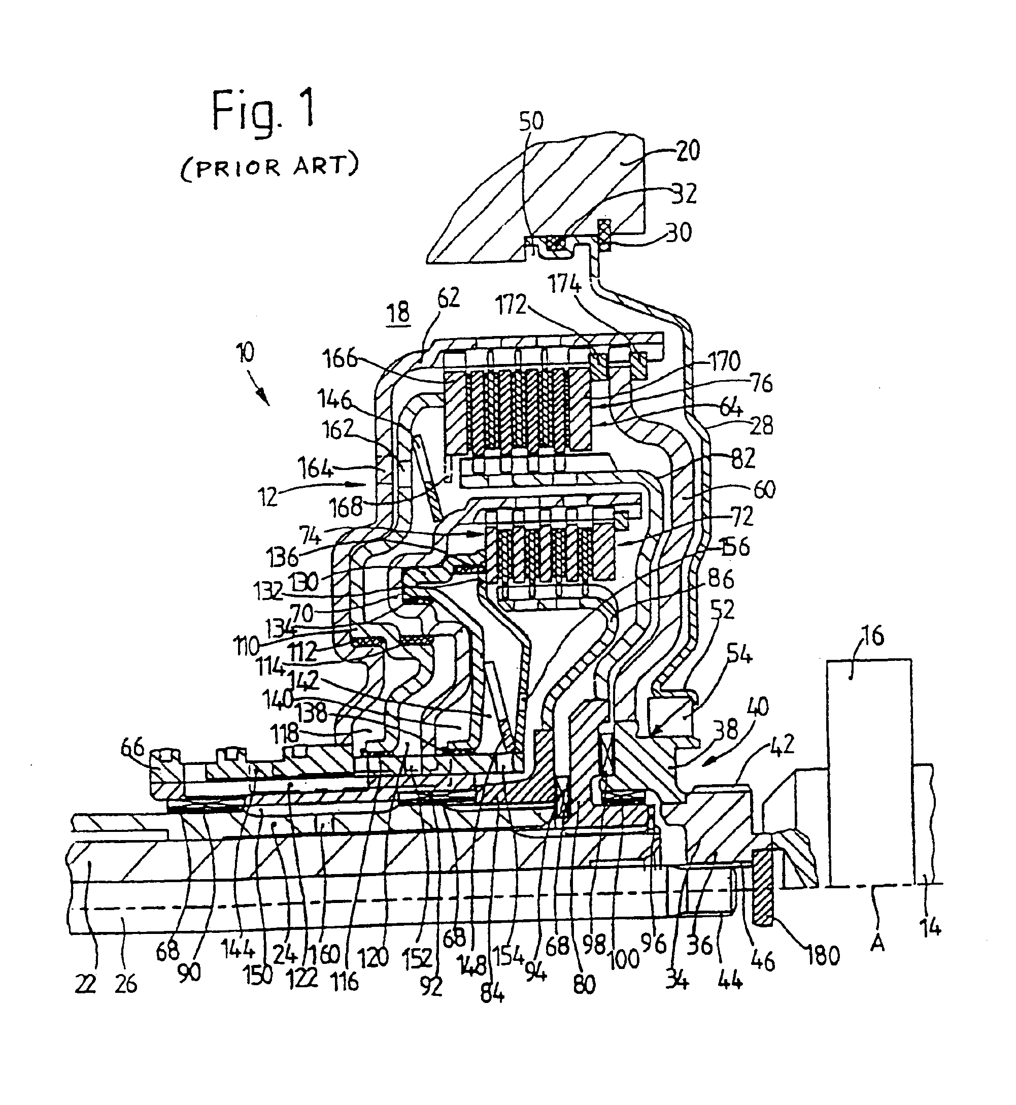 Rotary driving insertion connection, particularly for transmitting torque in a drivetrain of a motor vehicle