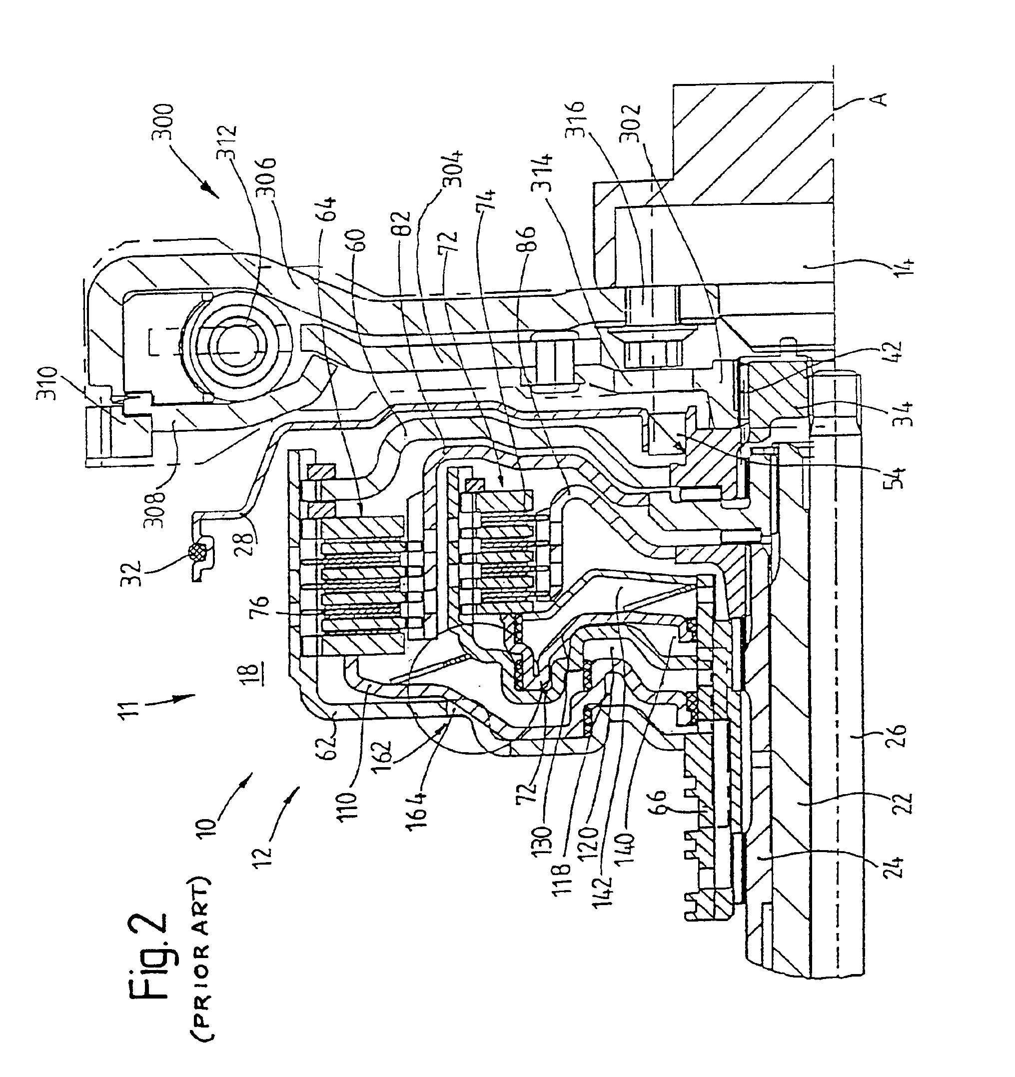 Rotary driving insertion connection, particularly for transmitting torque in a drivetrain of a motor vehicle