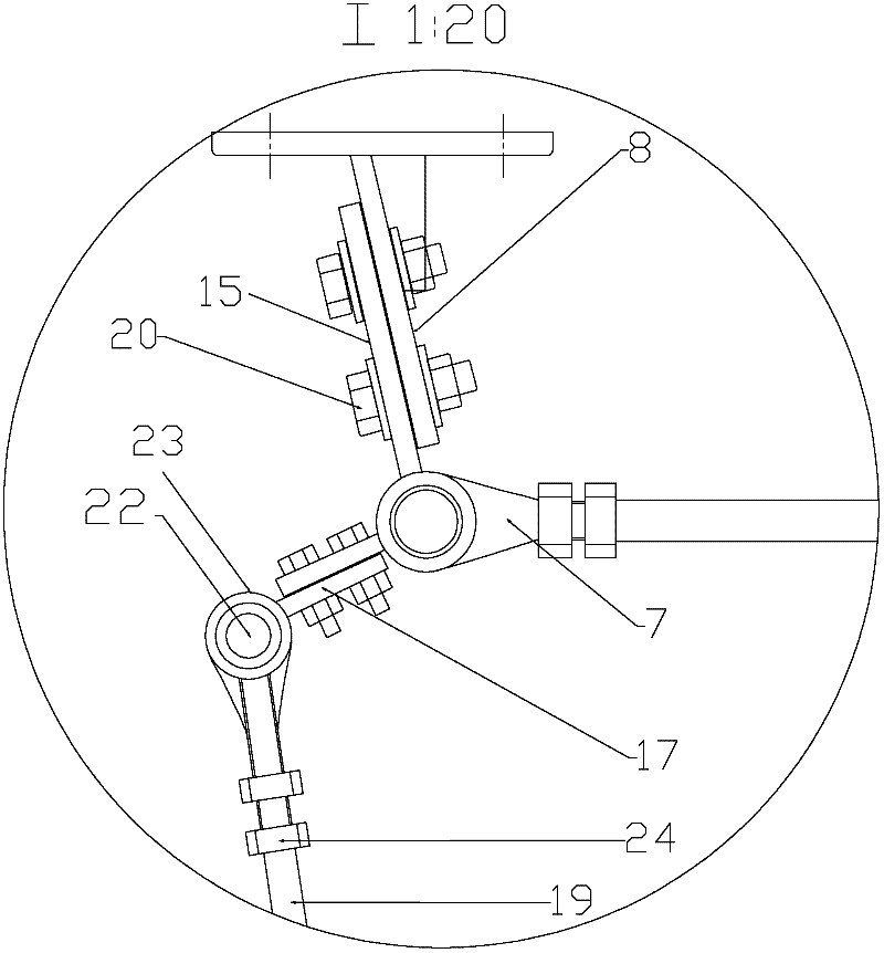 Tractor identical-track steering mechanism and steering method thereof