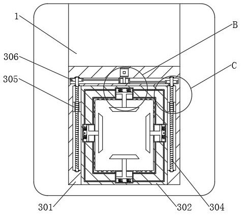 Detection device for detecting thickness of semiconductor wafer