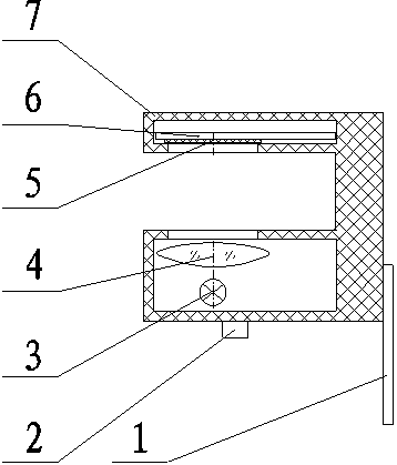 Optoelectronic integration block for incremental photoelectric encoder