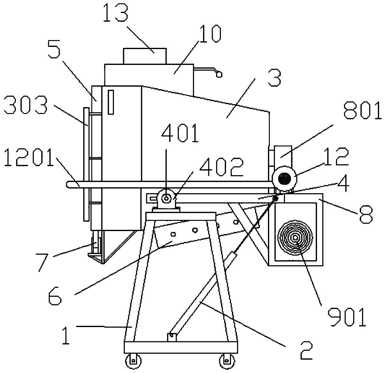 Small water-removing machine