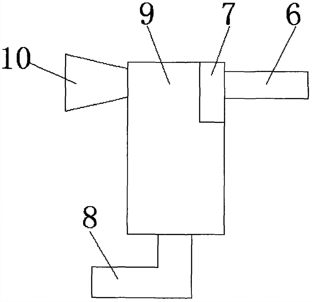 Multi-stage sewage filtration treatment device