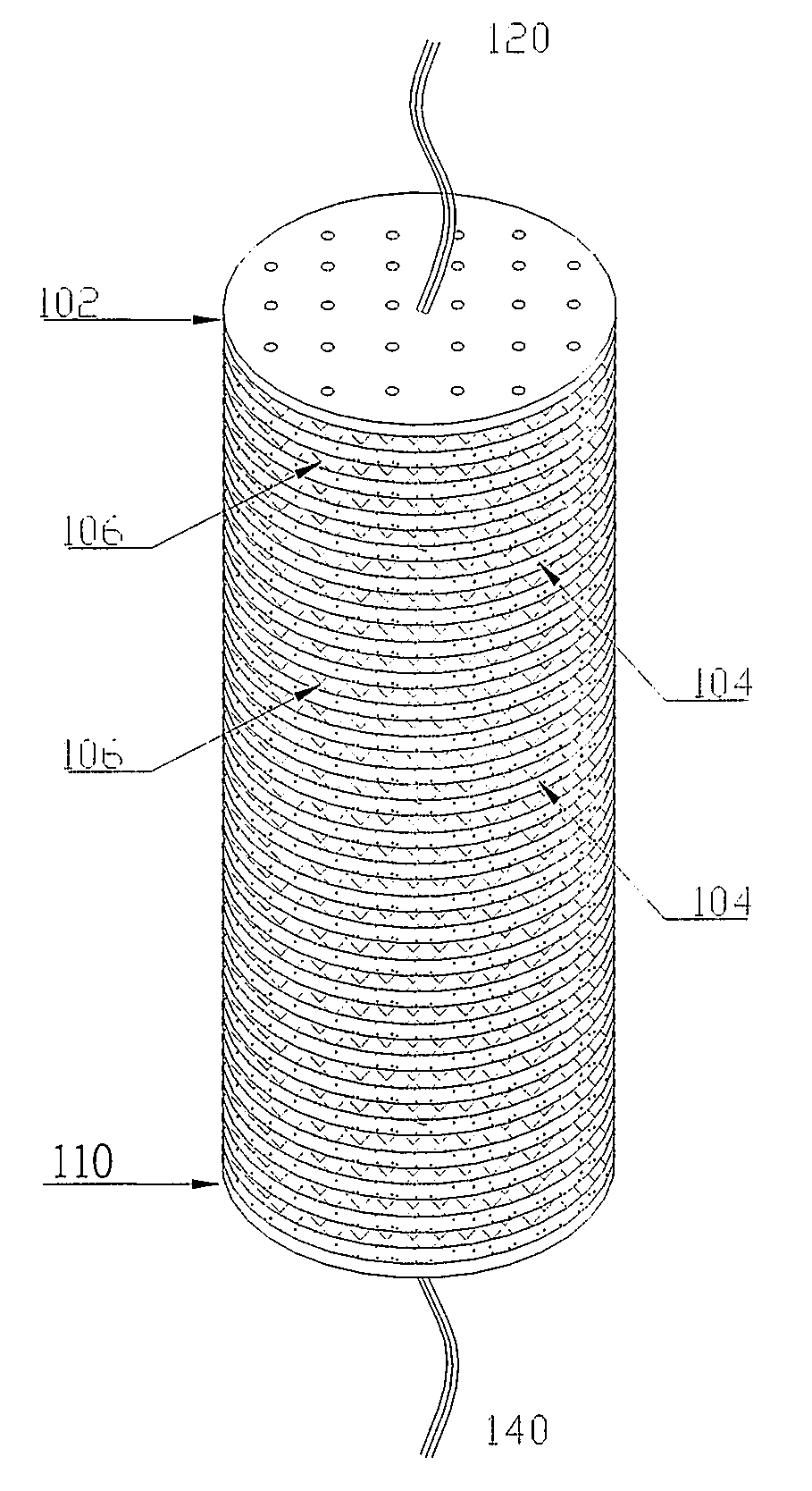 Capacitive deionization system for water treatment