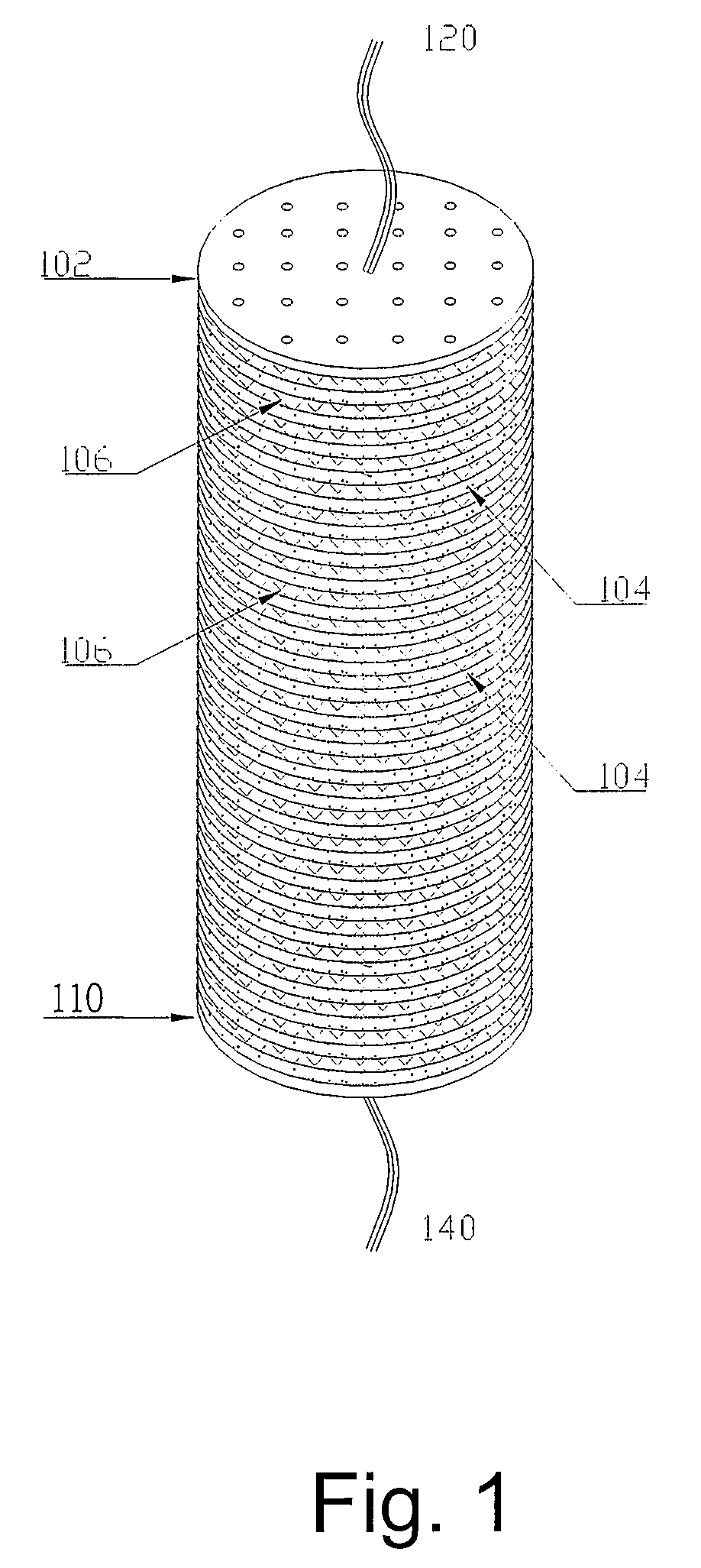 Capacitive deionization system for water treatment