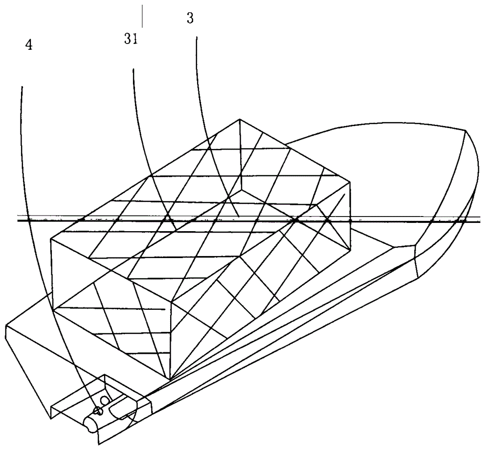 Submersible fish stock trapping device and method