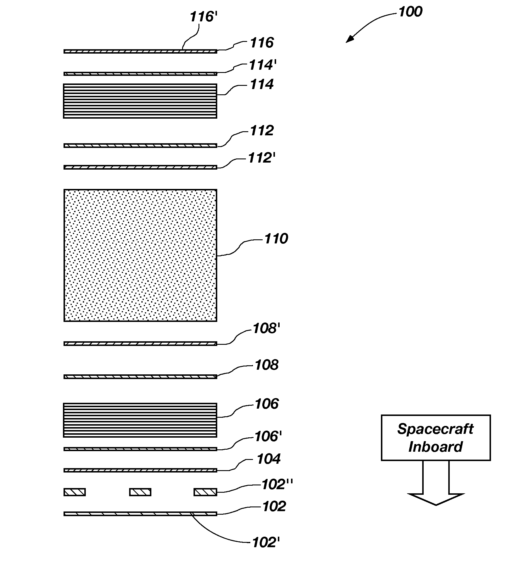 Multifunctional radiation-hardened laminate