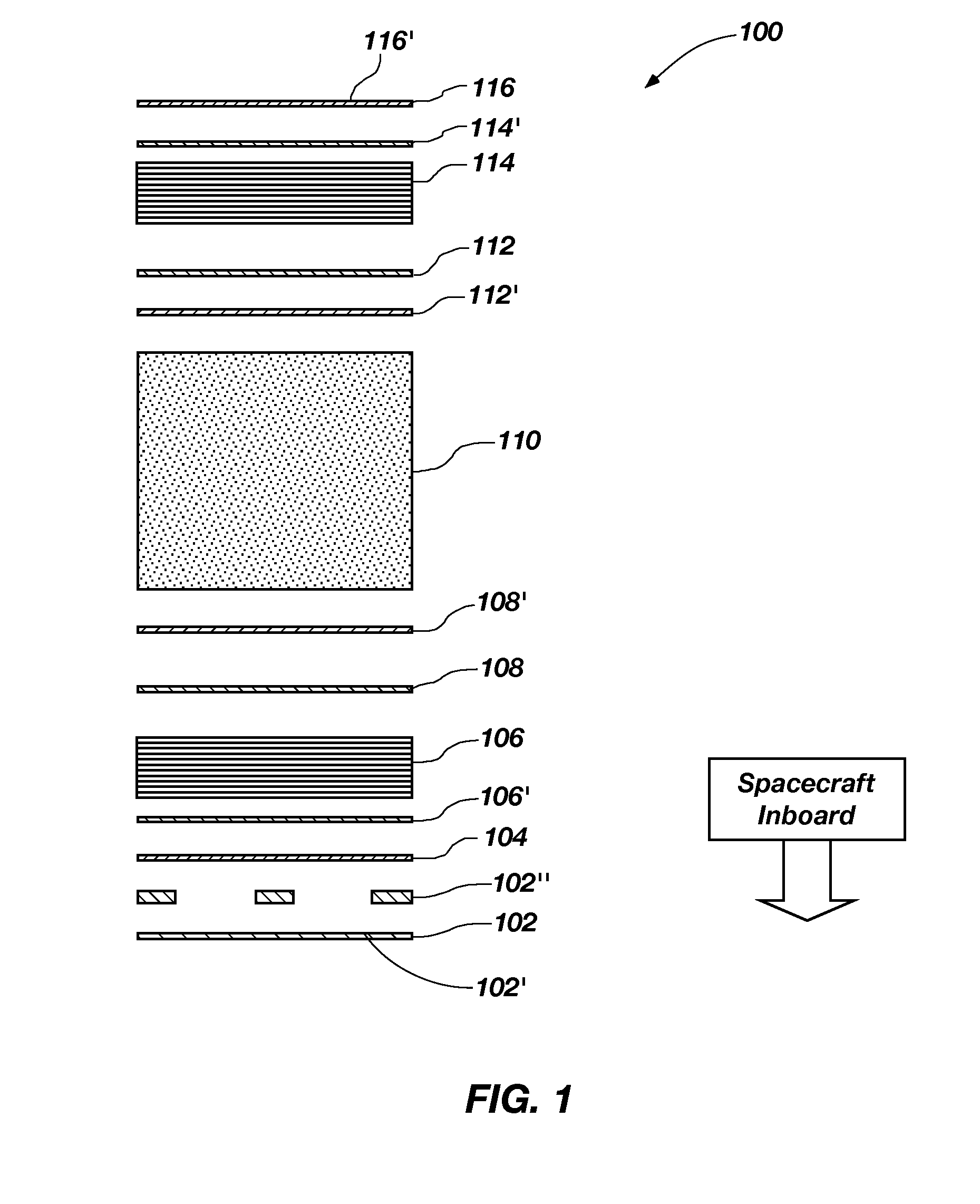 Multifunctional radiation-hardened laminate