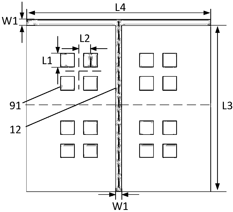 Soft surface structure-based patch array antenna