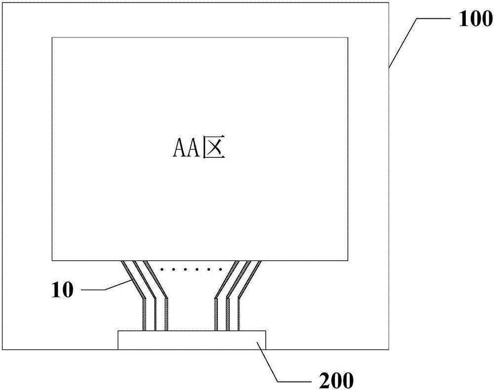 Array substrate, display panel and display device