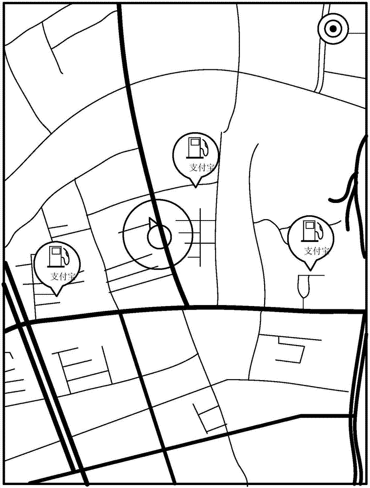 Electronic map indexing method and device, terminal equipment and user interface system