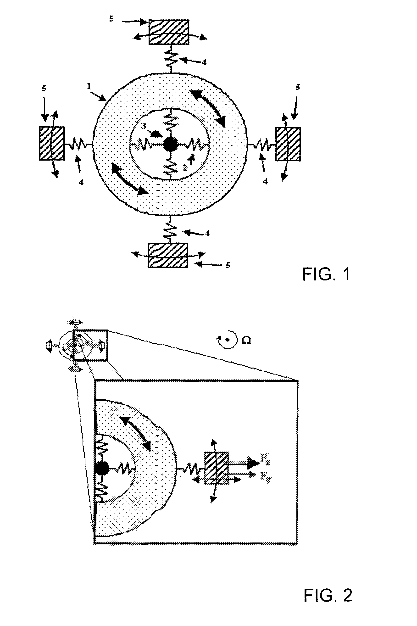 Angular rate sensor featuring mechanically decoupled oscillation modes