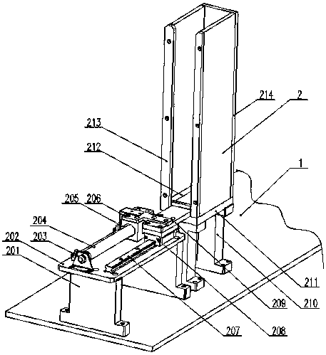 Automatic sorting device used for bolts