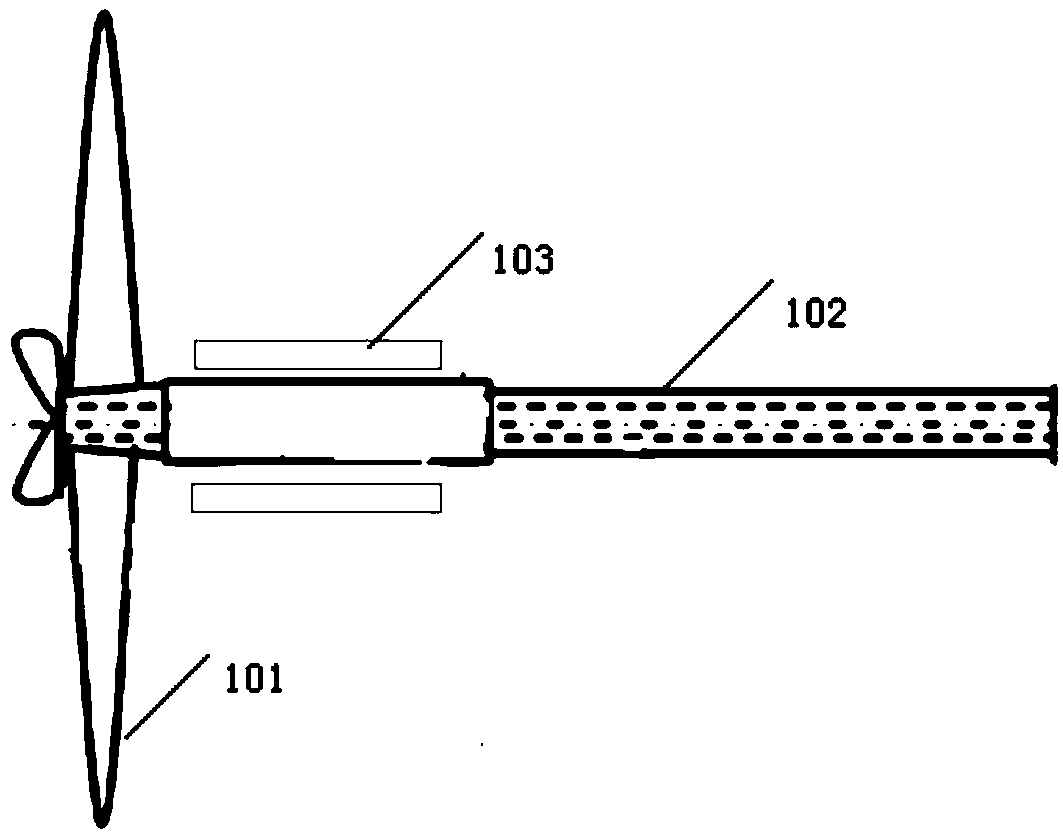 Water-lubricated ship stern bearing capable of realizing automatic load balancing