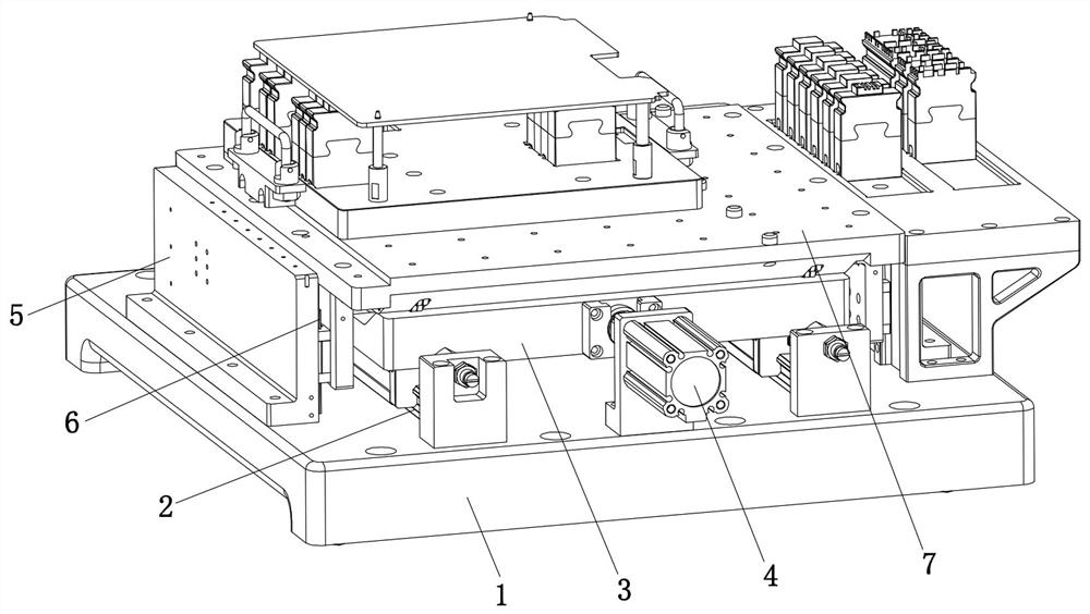 Quick bearing device for high-pressure occasion