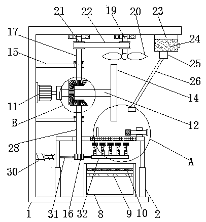 Rough machining device for machining high-precision bearing roller for rail transit