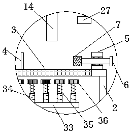 Rough machining device for machining high-precision bearing roller for rail transit