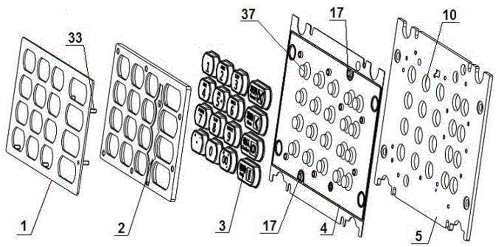 EPP keyboard with good secrecy performance