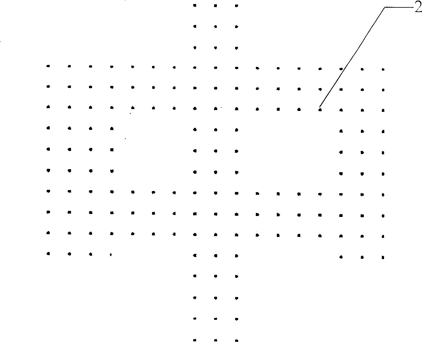 Manufacturing method of metal surface multiple latent image and antifalse product made by said method