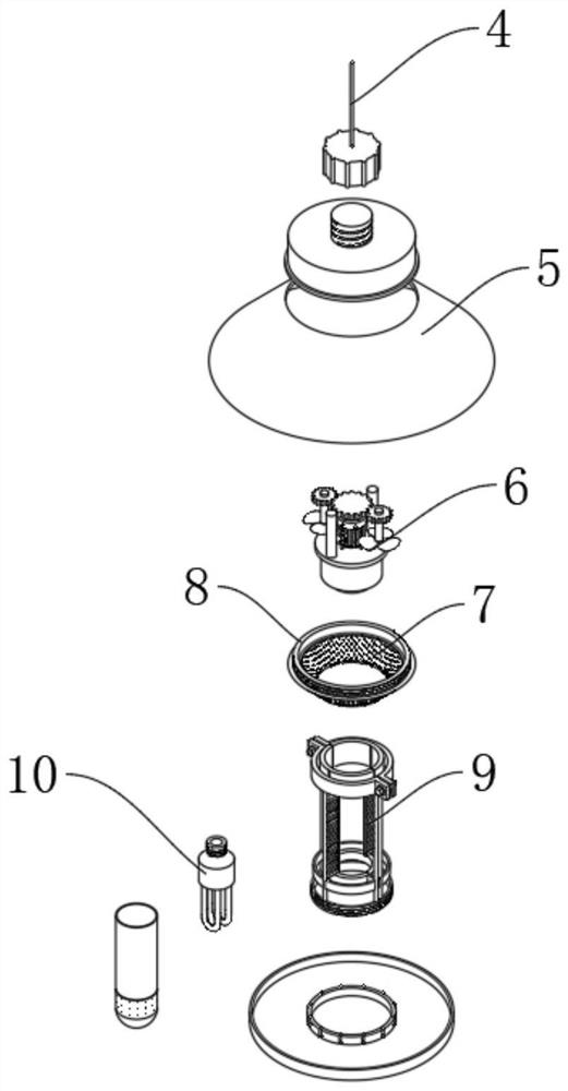 Novel intelligent pest trapping and killing device suitable for agricultural economic management